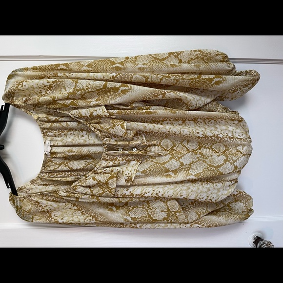 Snake patterned blouse - Picture 1 of 3
